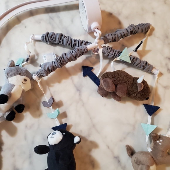 Peanut Shell Woodland Crib Mobile - Picture 2 of 3